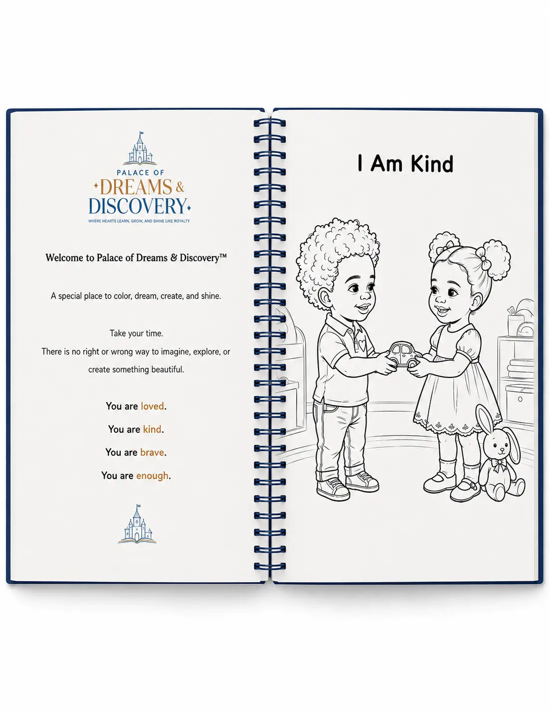 The Golden Heart Experience Storybook • Creative Companion Book • 2 Exclusive Affirmation Cards