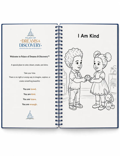 The Golden Heart Experience Storybook • Creative Companion Book • 2 Exclusive Affirmation Cards