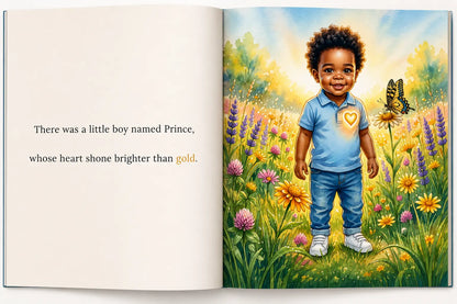 The Golden Heart Experience Storybook • Creative Companion Book • 2 Exclusive Affirmation Cards