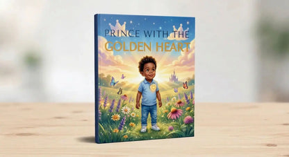 Prince with  the Golden Heart Hardcover Storybook