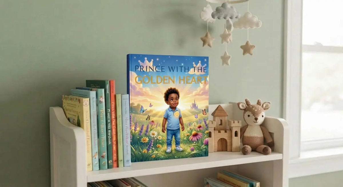Prince with  the Golden Heart Hardcover Storybook